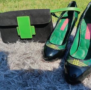 Green Betsey Johnson Heels